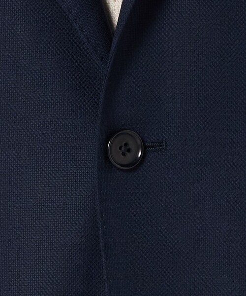 UNITED ARROWS(ユナイテッドアローズ)の「タスマニアウール メッシュ 3ボタン シングル ジャケット S-MODEL ヨコストレッチ(テーラードジャケット・メンズ・ネイビー・48/52/50/44/46)」の11枚目の写真