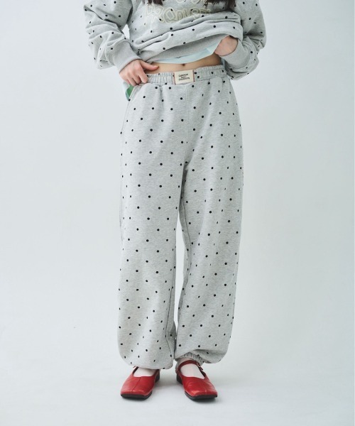 ブランコに乗ったcommon gull product. sweat pants 26spring