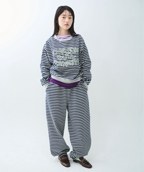 ブランコに乗ったcommon gull product. sweat pants 26spring