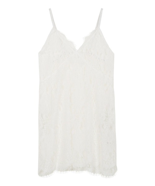 KOBE LETTUCE（コウベレタス）の「チュニックレースキャミソール（キャミソール・レディース・ホワイト/キャメル/ブラック・M）」の13枚目の写真