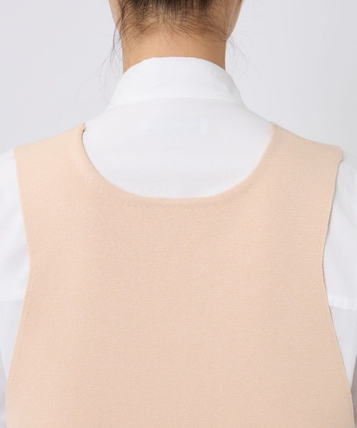 BABYLONE（バビロン）の「ミラノリブニットワンピース（ワンピース・レディース・ブラック/ベージュ・フリー）」の19枚目の写真