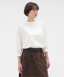 MHL マーガレットハウエル スムースコットンジャージー【25SS】ボーダー柄 MARGARET HOWELL - MHL マーガレットハウエル スムースコットン