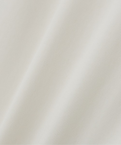 MHL.（エムエイチエル）の「SMOOTH COTTON JERSEY TOP（Tシャツ/カットソー・レディース・ホワイト/グレー系その他3/ブラック・2）」の7枚目の写真