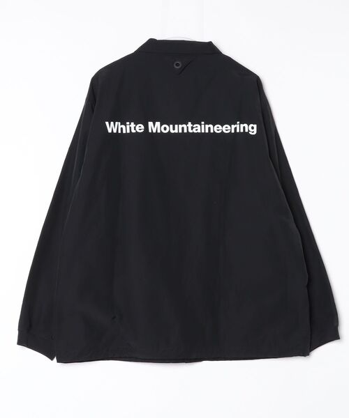 WHITE MOUNTAINEERING(ホワイトマウンテニアリング)の「【White Mountaineering】ホワイトマウンテニアリング WIND STOPPER COACH JACKET(ナイロンジャケット・メンズ・ブラック・4)」の2枚目の写真