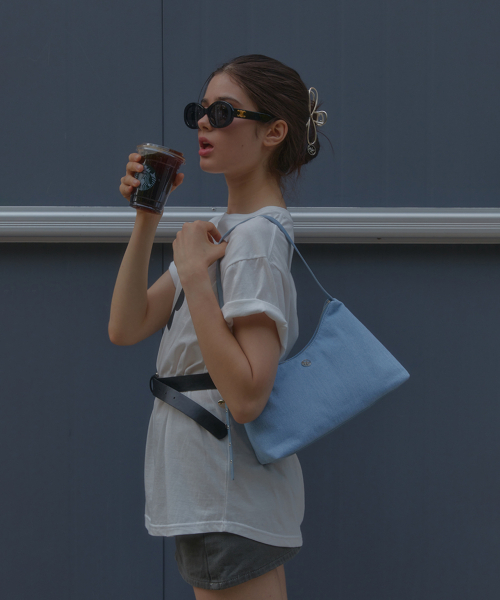 ANOETIC（アノエティック）の「ANC BELT SHOULDER BAG_DENIM（ショルダーバッグ・レディース・その他・FREE）」の4枚目の写真