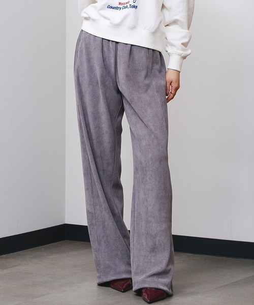 ROSE BUD(ローズバッド)の「CORDUROY PANTS(その他パンツ・レディース・ホワイト/グレー/ブルー・S/M)」の2枚目の写真