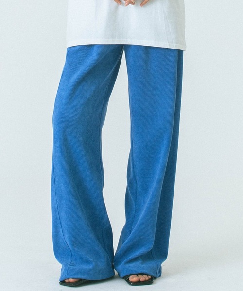 ROSE BUD(ローズバッド)の「CORDUROY PANTS(その他パンツ・レディース・ホワイト/グレー/ブルー・S/M)」の3枚目の写真