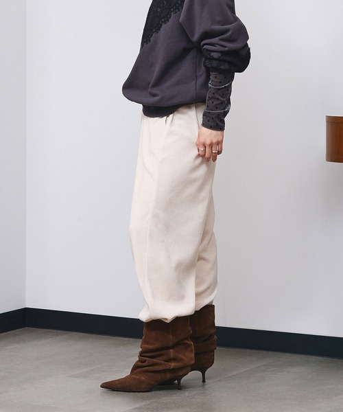 ROSE BUD(ローズバッド)の「CORDUROY PANTS(その他パンツ・レディース・ホワイト/グレー/ブルー・S/M)」の5枚目の写真