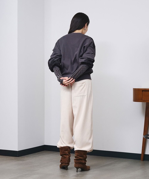 ROSE BUD(ローズバッド)の「CORDUROY PANTS(その他パンツ・レディース・ホワイト/グレー/ブルー・S/M)」の10枚目の写真