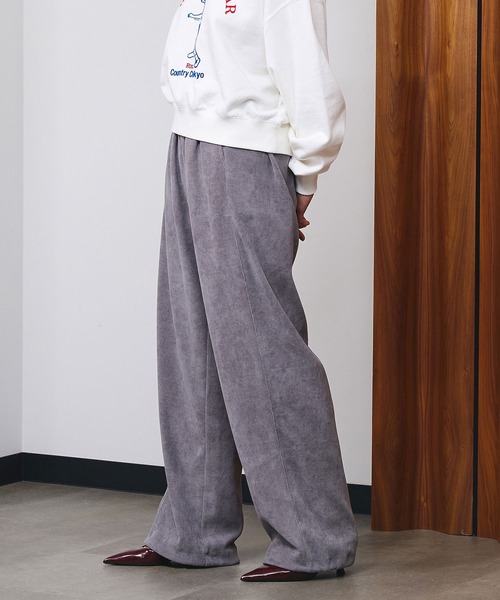 ROSE BUD(ローズバッド)の「CORDUROY PANTS(その他パンツ・レディース・ホワイト/グレー/ブルー・S/M)」の12枚目の写真