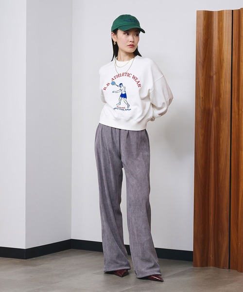 ROSE BUD(ローズバッド)の「CORDUROY PANTS(その他パンツ・レディース・ホワイト/グレー/ブルー・S/M)」の14枚目の写真