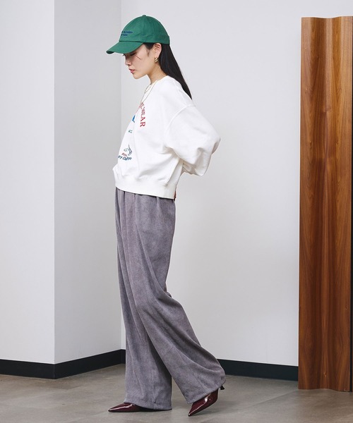 ROSE BUD(ローズバッド)の「CORDUROY PANTS(その他パンツ・レディース・ホワイト/グレー/ブルー・S/M)」の15枚目の写真