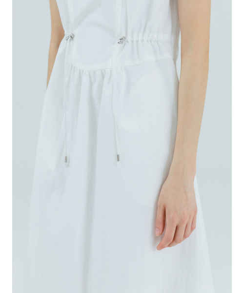 ETMON(エトモン)の「String Stopper Dress, White(ワンピース・レディース・その他・M/S)」の5枚目の写真