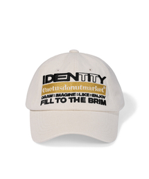 CACTUSDONUTMARKET（カクタスドーナツマーケット）の「Identity Vintage Ball Cap - Cream（キャップ）」