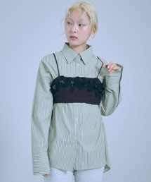 EN NEUME（エンノイム）の「Flower Motif Knit Bra（その他トップス）」