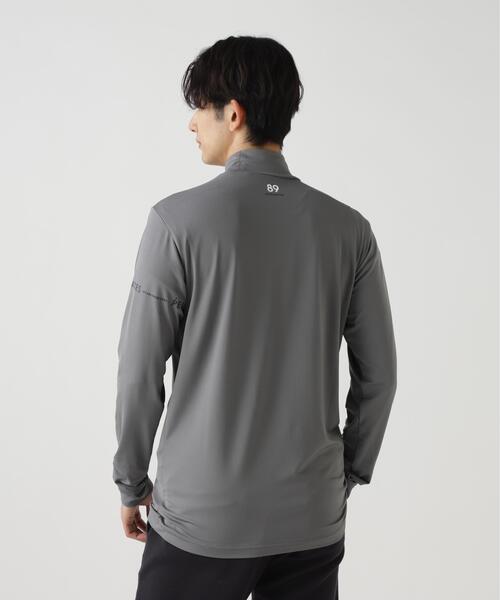 PEARLY GATES(パーリーゲイツ)の「【PEARLY GATES】37.5ベア天竺長袖ハイネックカットソー(Tシャツ/カットソー・メンズ・グレー系その他/グレー系その他2/ネイビー/ホワイト・MEDIUM/LARGE/X-LARGE/XX-LARGE/SMALL)」の9枚目の写真