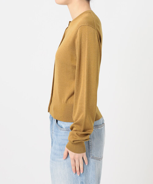 plage（プラージュ）の「Compact Knit カーディガン（カーディガン/ボレロ・レディース・チャコールグレー/キャメル・FREE）」の20枚目の写真