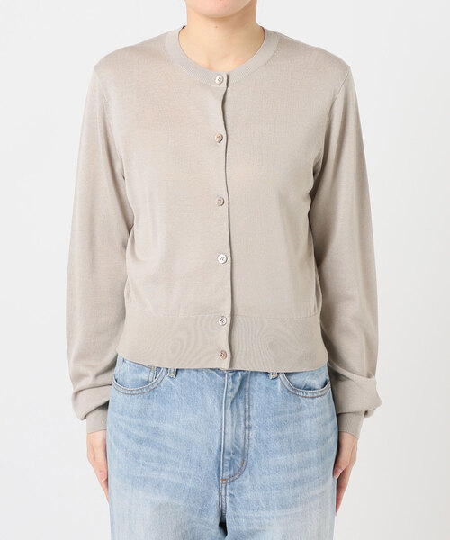 plage（プラージュ）の「Compact Knit カーディガン（カーディガン/ボレロ・レディース・チャコールグレー/キャメル・FREE）」の16枚目の写真