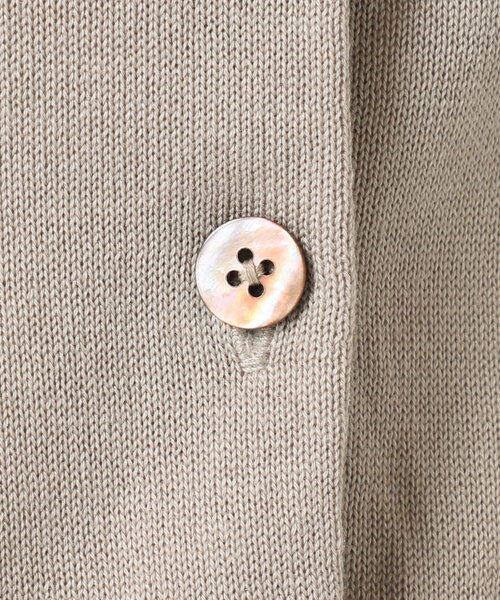plage（プラージュ）の「Compact Knit カーディガン（カーディガン/ボレロ・レディース・チャコールグレー/キャメル・FREE）」の17枚目の写真