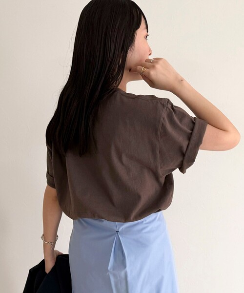 fredy emue（フレディエミュ）の「【GOOD ROCK SPEED】MICKEY半袖Ｔシャツ 2（Tシャツ/カットソー・レディース・チャコールグレー/ブラウン・38）」の19枚目の写真