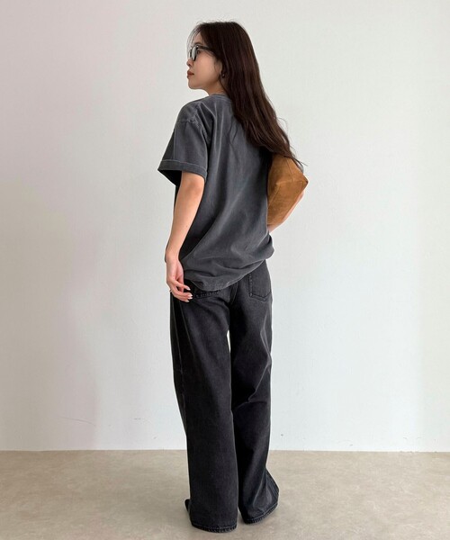 fredy emue（フレディエミュ）の「【GOOD ROCK SPEED】MICKEY半袖Ｔシャツ 2（Tシャツ/カットソー・レディース・チャコールグレー/ブラウン・38）」の13枚目の写真