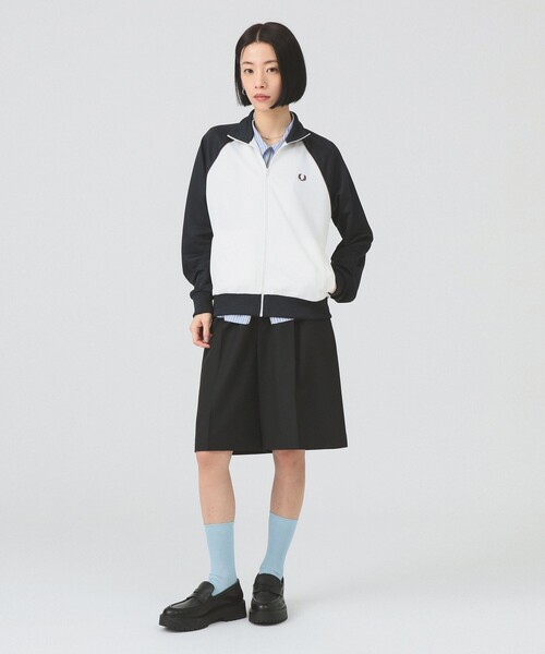 Ray BEAMS（レイビームス）の「1タック ハーフパンツ（その他パンツ・レディース・ブラック/グレー・0/1）」の14枚目の写真