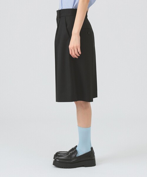 Ray BEAMS（レイビームス）の「1タック ハーフパンツ（その他パンツ・レディース・ブラック/グレー・0/1）」の20枚目の写真
