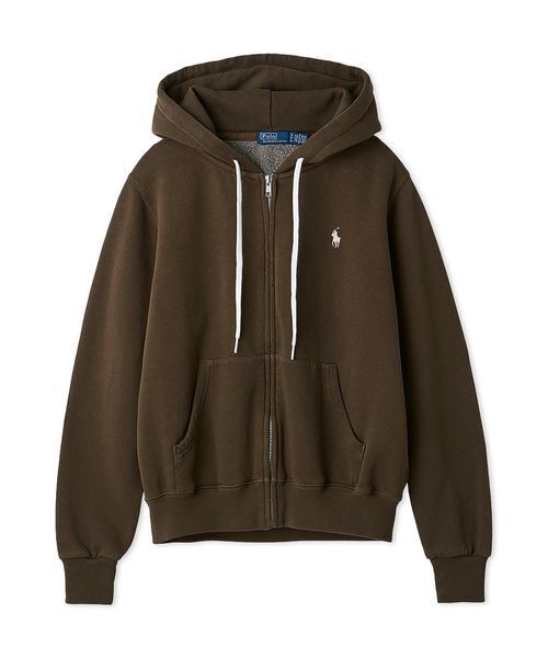emmi（エミ）の「【emmi│POLO RALPH LAUREN】KNIT-FULLZIP-SWEATSH（スウェット・レディース・ブラウン・S）」の12枚目の写真