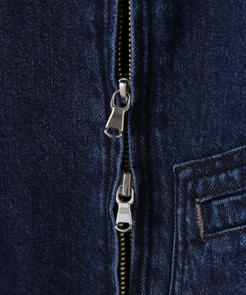 JOURNAL STANDARD（ジャーナルスタンダード）の「デニムショートブルゾン（ブルゾン・レディース・ブルー系その他・FREE）」の6枚目の写真