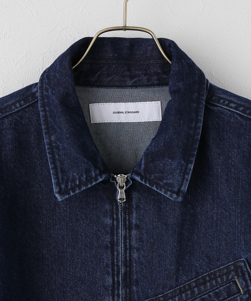 JOURNAL STANDARD（ジャーナルスタンダード）の「デニムショートブルゾン（ブルゾン・レディース・ブルー系その他・FREE）」の7枚目の写真