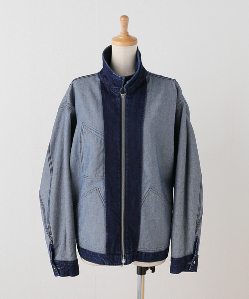 JOURNAL STANDARD（ジャーナルスタンダード）の「デニムショートブルゾン（ブルゾン・レディース・ブルー系その他・FREE）」の8枚目の写真
