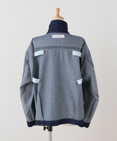 JOURNAL STANDARD（ジャーナルスタンダード）の「デニムショートブルゾン（ブルゾン・レディース・ブルー系その他・FREE）」の9枚目の写真