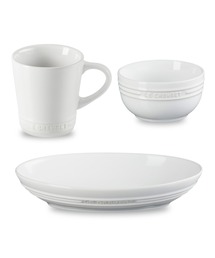 Le Creuset(���N���[�[)�̃��W�F�E�I�[�o���E�f�B�b�V�� 23cm & �{�[�� 330ml & �l�I�E�}�O �z���C�g �Z�b�g(�H��)