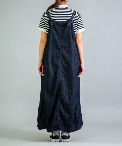 OMNIGOD（オムニゴッド）の「[OMNIGOD womens / オムニゴッド] 5.5ozデニム ノースリーブワンピース（ワンピース・レディース・ワンウォッシュ・FREE）」の12枚目の写真