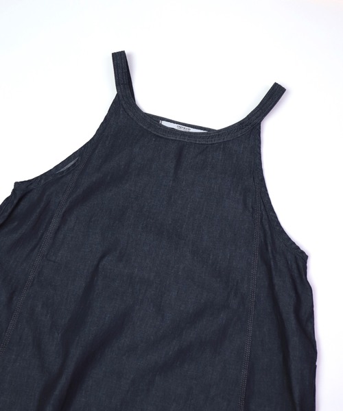 OMNIGOD（オムニゴッド）の「[OMNIGOD womens / オムニゴッド] 5.5ozデニム ノースリーブワンピース（ワンピース・レディース・ワンウォッシュ・FREE）」の7枚目の写真