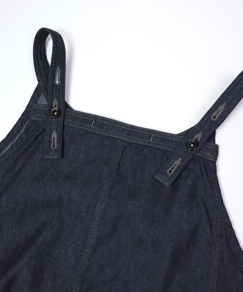 OMNIGOD（オムニゴッド）の「[OMNIGOD womens / オムニゴッド] 5.5ozデニム ノースリーブワンピース（ワンピース・レディース・ワンウォッシュ・FREE）」の8枚目の写真