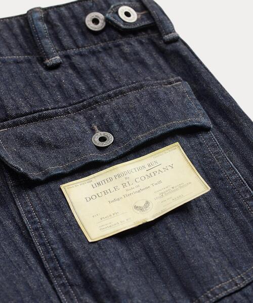 RRL（ダブル アール エル）の「リミテッドエディション インディゴ ヘリンボーン パンツ（その他パンツ・メンズ・ブルー・30/30/32/30/34/32/31/30/32/32/33/32/36/32/38/32/28/30/29/30）」の4枚目の写真