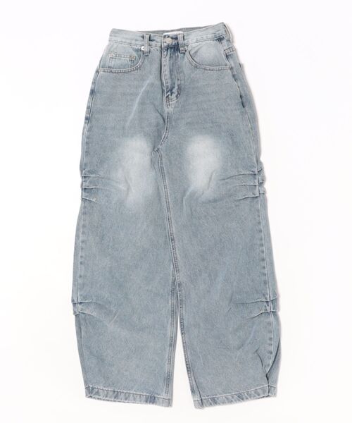 3.3 Field Trip (3.3フィールドトリップ)の「3.3 Field Trip/デニムパンツ(デニムパンツ・レディース・ライトブルー/ブラック・SMALL)」の17枚目の写真