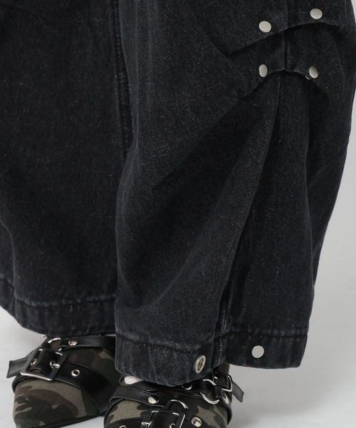 3.3 Field Trip (3.3フィールドトリップ)の「3.3 Field Trip/デニムパンツ(デニムパンツ・レディース・ライトブルー/ブラック・SMALL)」の10枚目の写真