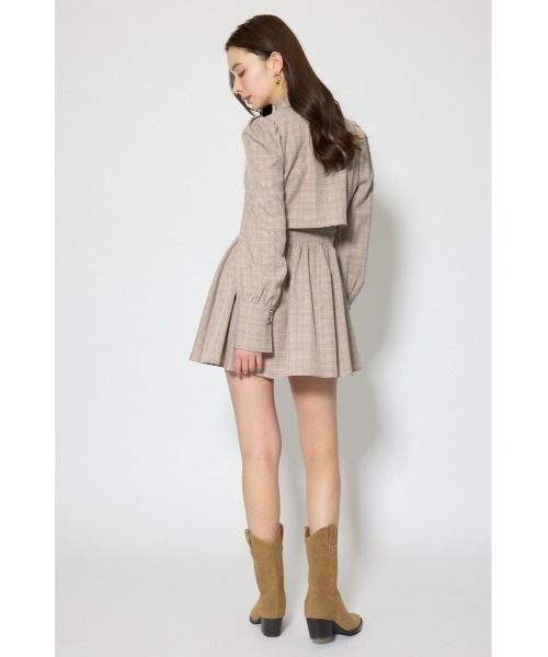 rienda（リエンダ）の「テーラードデザインミニワンピース　春服（シャツワンピース・レディース・ブラウン系その他/ライトピンク/ブルー系その他3・SMALL/MEDIUM）」の6枚目の写真