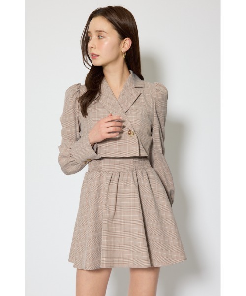 rienda（リエンダ）の「テーラードデザインミニワンピース　春服（シャツワンピース・レディース・ブラウン系その他/ライトピンク/ブルー系その他3・SMALL/MEDIUM）」の7枚目の写真