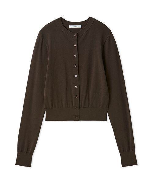 SNIDEL(スナイデル)の「ニットレイヤードプルオーバー(カーディガン/ボレロ・レディース・ネイビー/グリーン/レッド・F)」の8枚目の写真