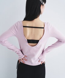 CODE A（コードエー）の「backline elastic pullover（Tシャツ/カットソー）」