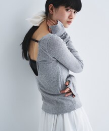 CODE A（コードエー）の「backline elastic pullover（Tシャツ/カットソー）」