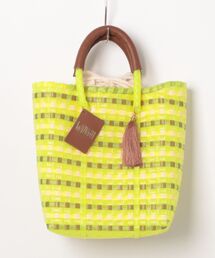 WOVEN（ウーヴン）の「WOVEN/ウーブン ミニカゴバッグ【MINI TOTE】（かごバッグ）」