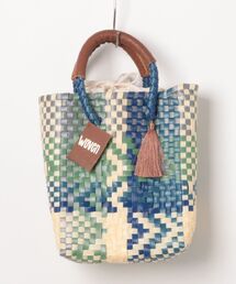 WOVEN（ウーヴン）の「WOVEN/ウーブン ミニカゴバッグ【MINI TOTE】（かごバッグ）」