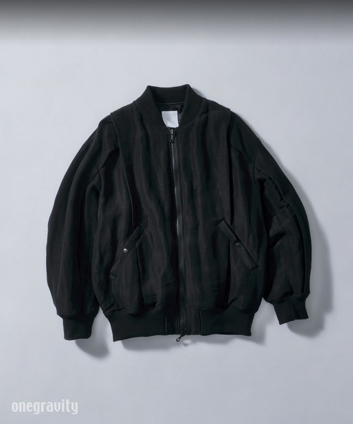 onegravity(ワングラビティ)の「onegravity / MA-1 ブルゾン(ブルゾン・メンズ・ブラック・MEDIUM/LARGE)」の1枚目の写真