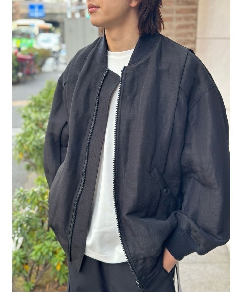 onegravity(ワングラビティ)の「onegravity / MA-1 ブルゾン(ブルゾン・メンズ・ブラック・MEDIUM/LARGE)」の11枚目の写真
