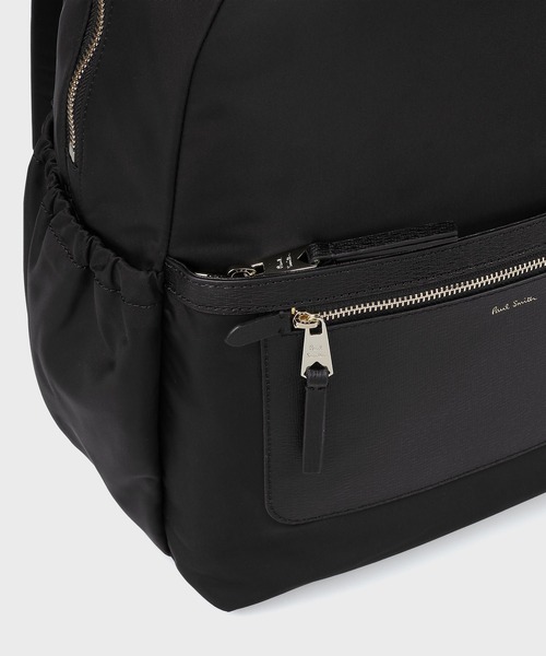 Paul Smith（ポールスミス）の「モダンナイロン バックパック / 555432 WN202R（バックパック/リュック・レディース・ブラック/ベージュ・FREE）」の5枚目の写真