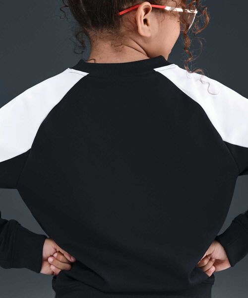 NIKE（ナイキ）の「《上下セット》ナイキ スポーツウェア ジュニア Dri-FIT トラックスーツ / Nike Sportswear Big Kids' Dri-FIT Tracksuit HQ9317-010 Black（セットアップ・キッズ・ブラック・140/130/160/150）」の3枚目の写真